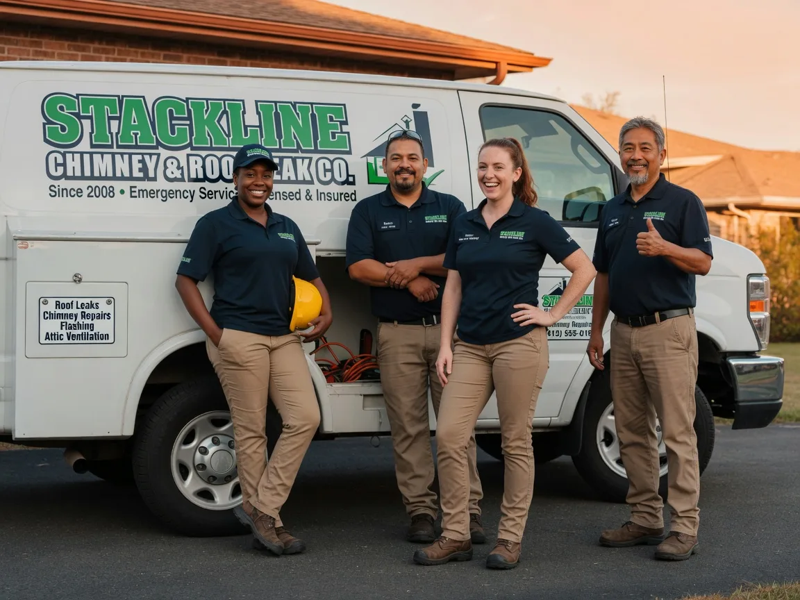 Chimney flashing repair company in Fowlerville, MI